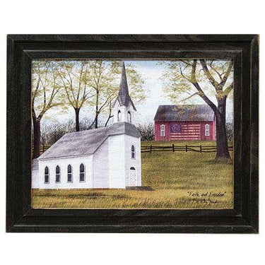 Faith & Freedom Framed Print - The Fox Decor